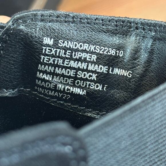 Kensie Women's Sandor Black Suede Ankle Boots Size 9 - Picture 8 of 9